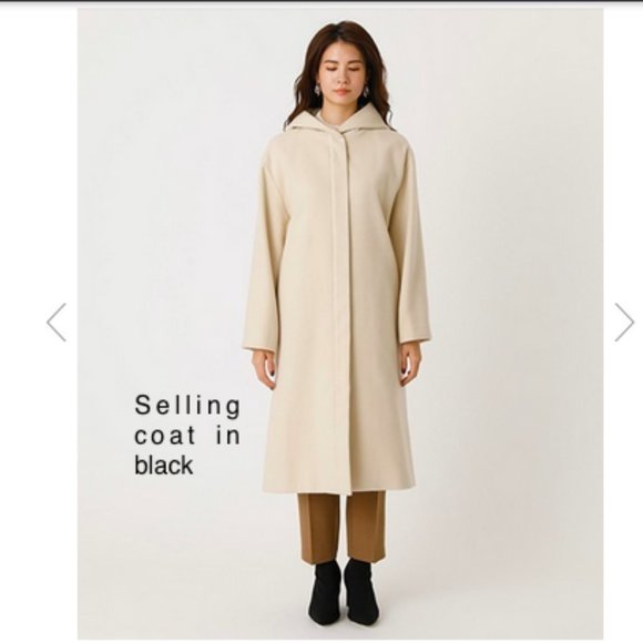 BNWT Azul by Moussy Black coat with hood - Picture 8 of 9